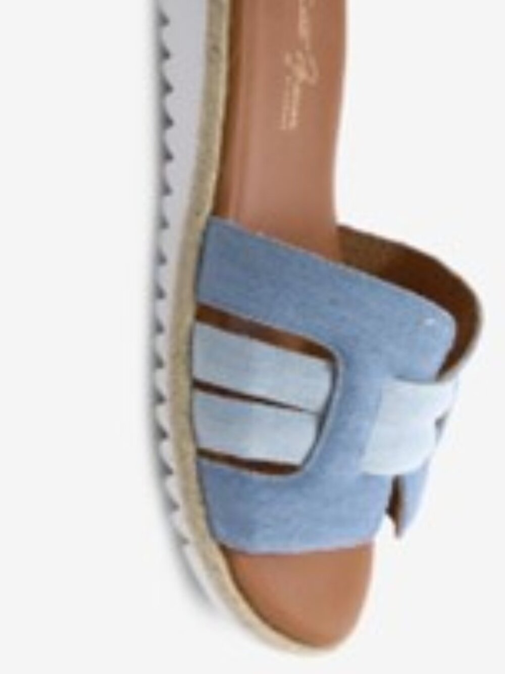 Ladies Blue Slides - Picture 4 of 4